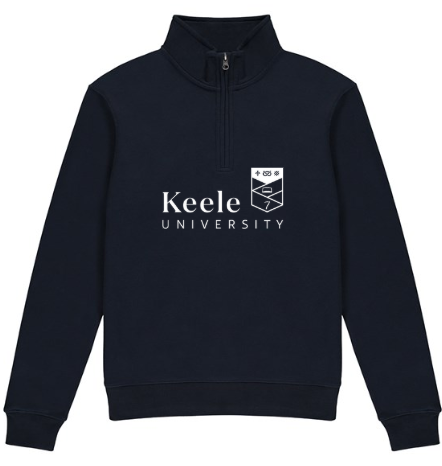 Keele University 1/4 Zip Sweater